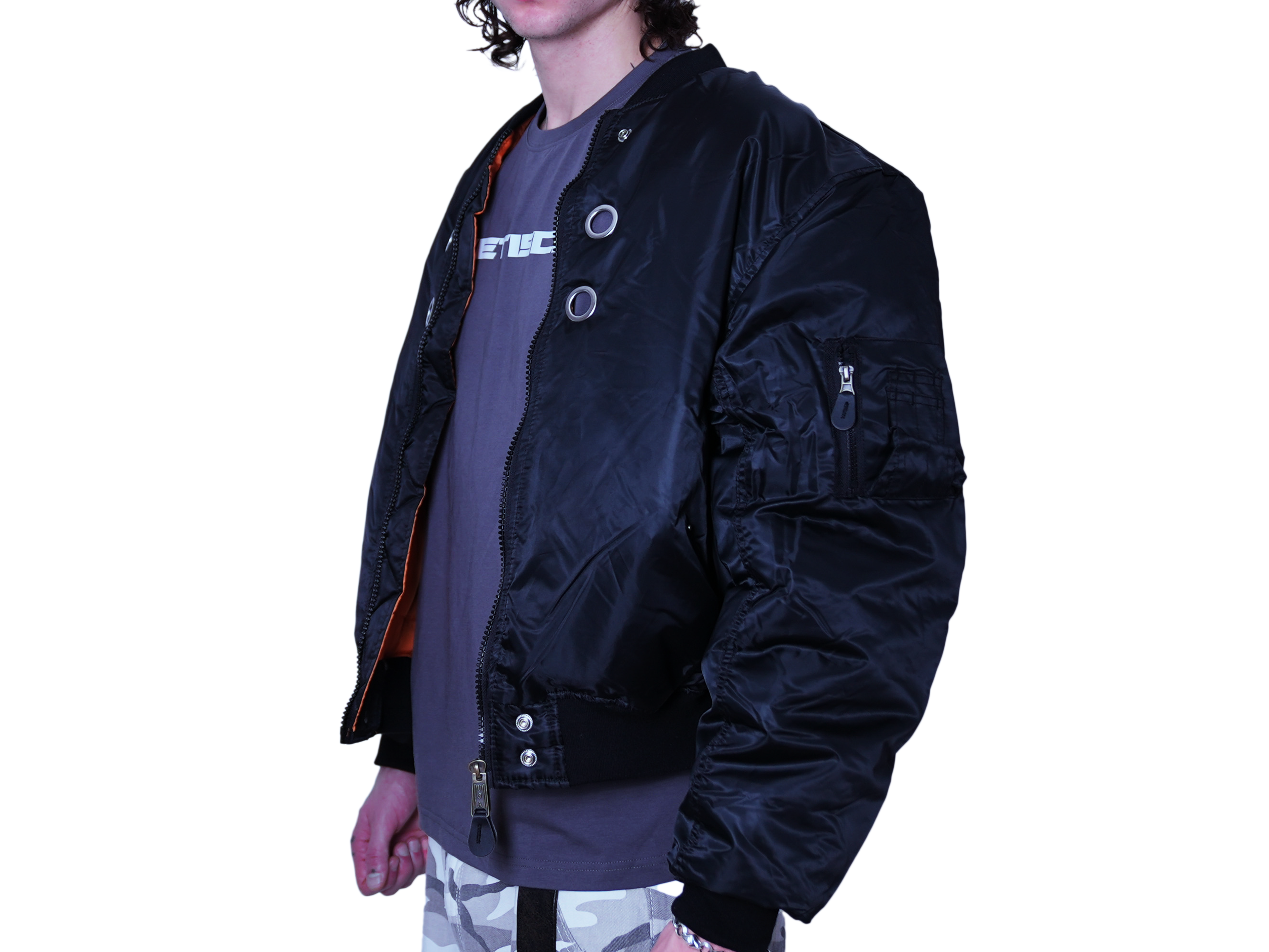 BRUTALISM BOMBER BLACK