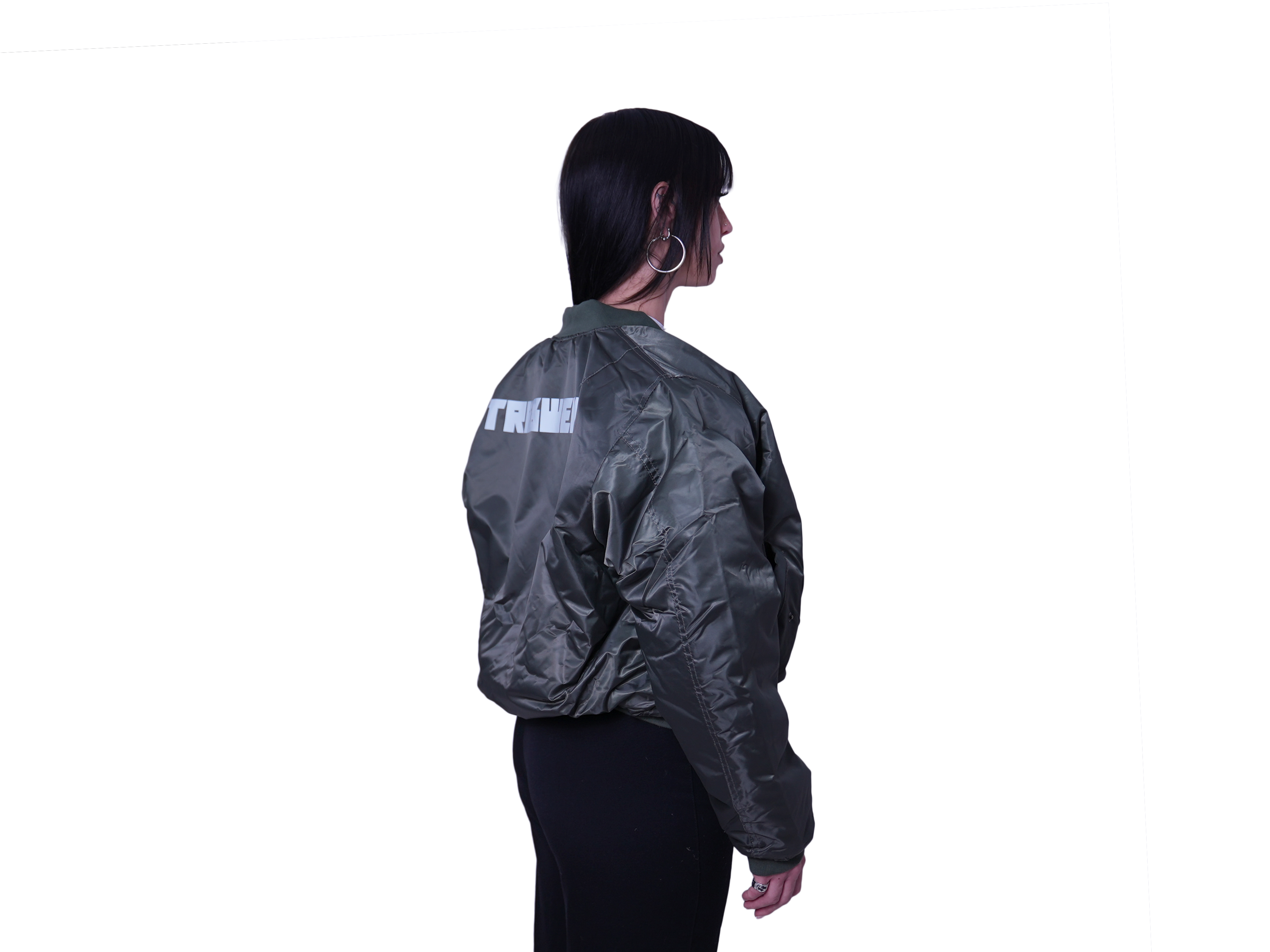 BRUTALISM BOMBER GREEN