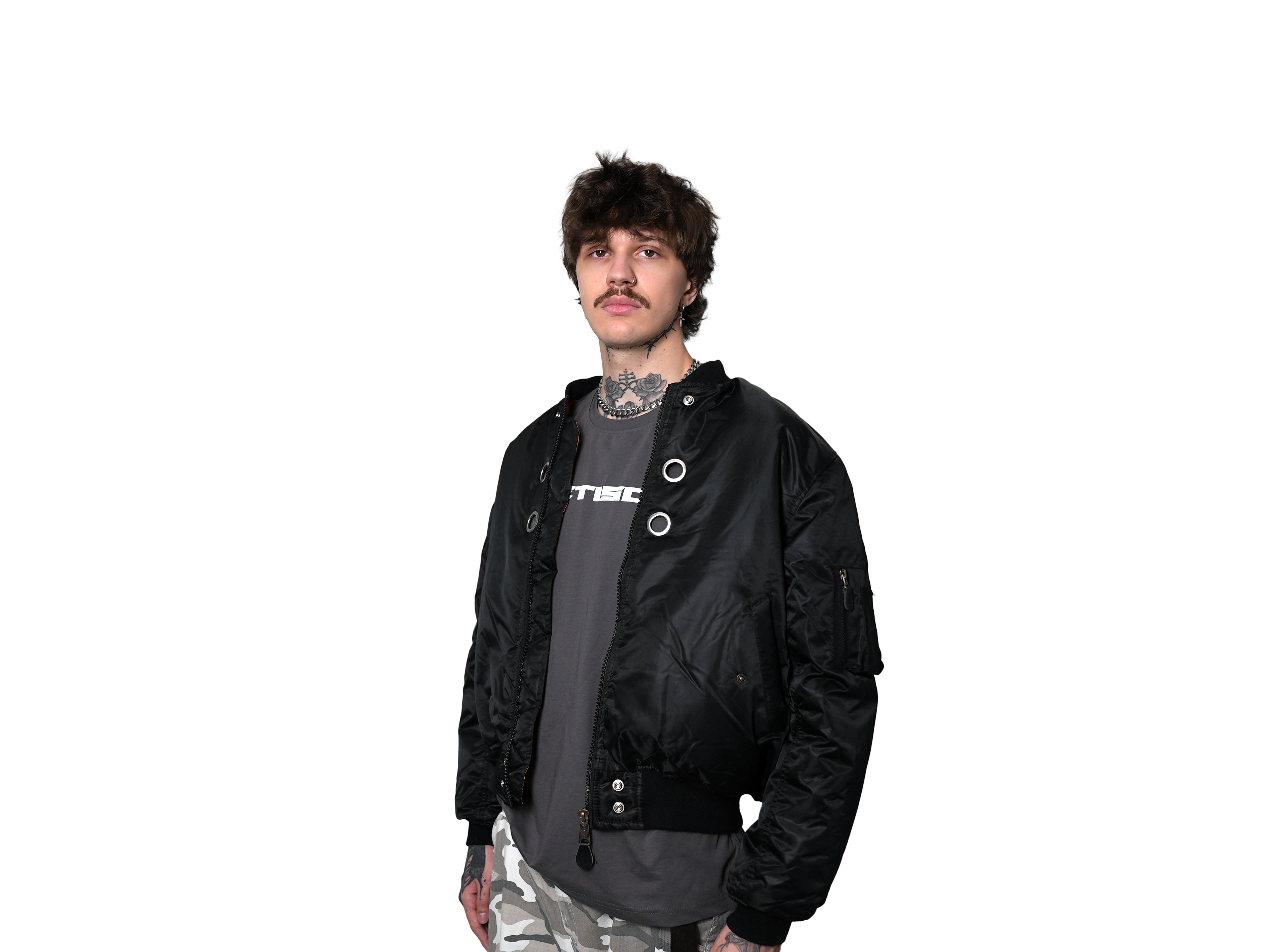 BRUTALISM BOMBER BLACK