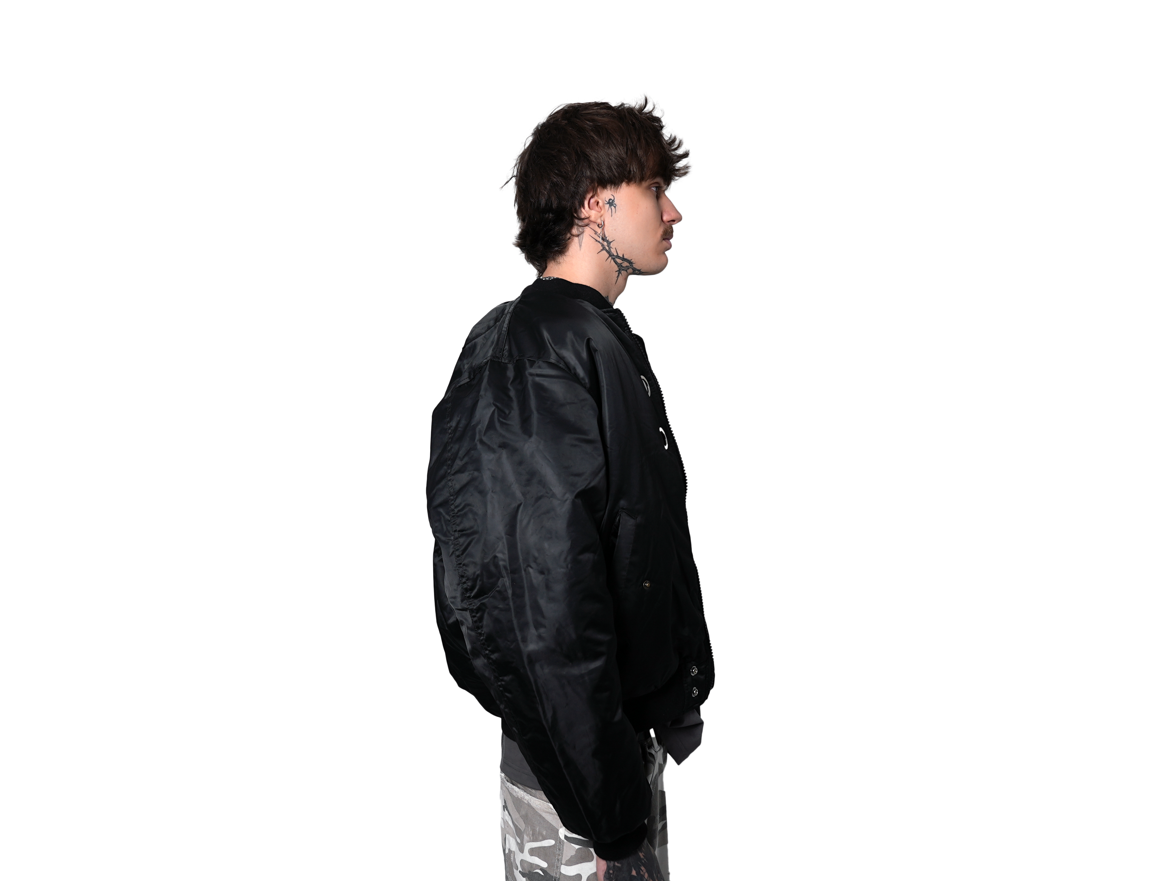 BRUTALISM BOMBER BLACK