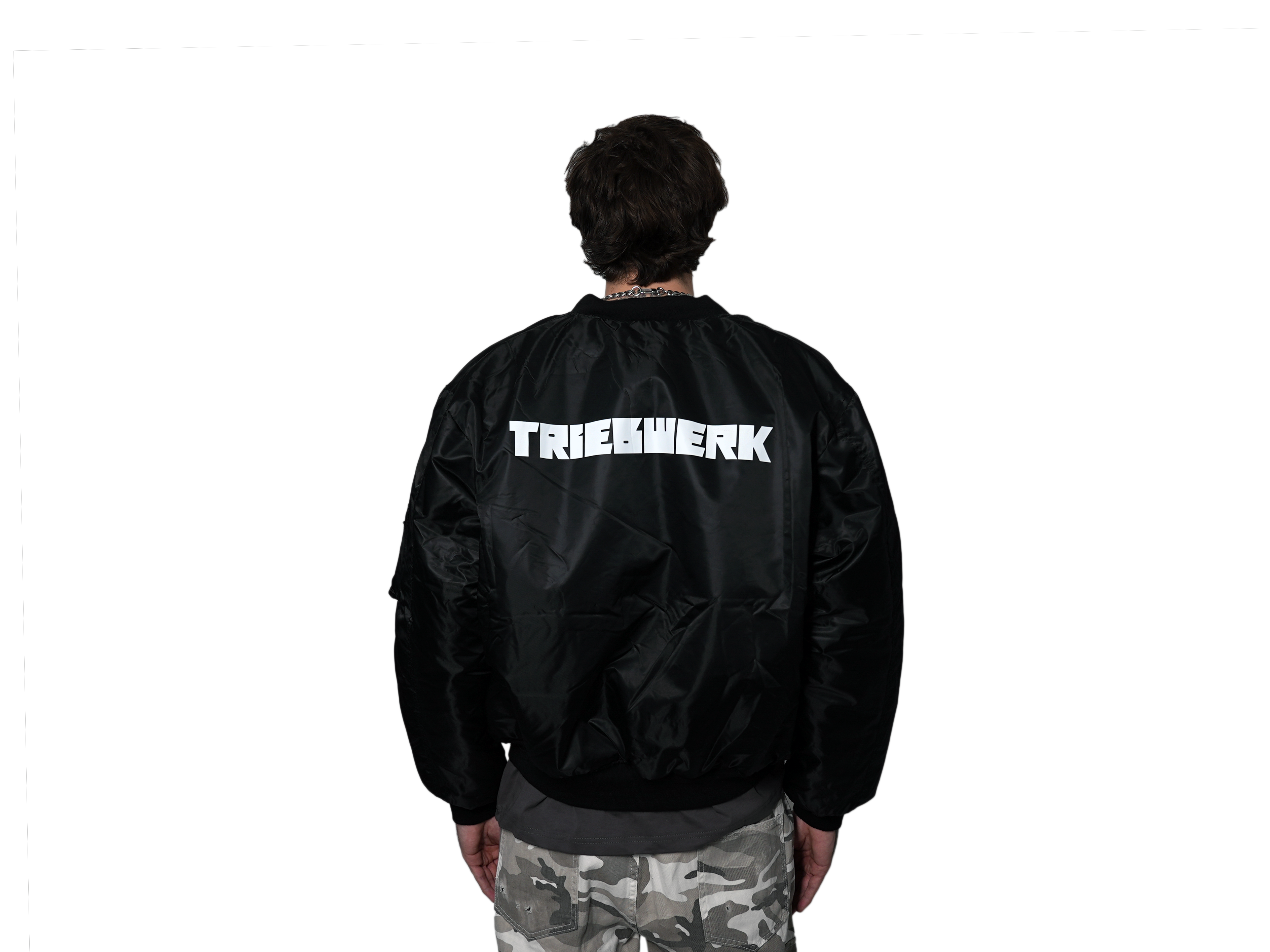 BRUTALISM BOMBER BLACK